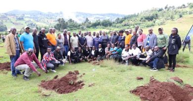 MTRH Joins the Nation in Tree Planting