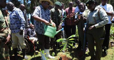 ‎MTRH CEO Leads Mazingira Day at Kiplombe Multi-Specialty Hospital Site